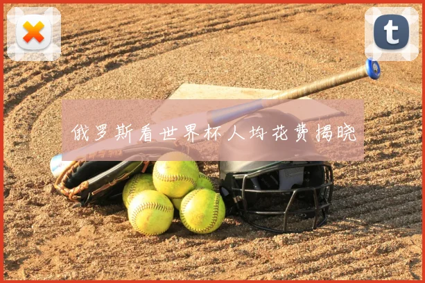 俄罗斯看世界杯人均花费揭晓